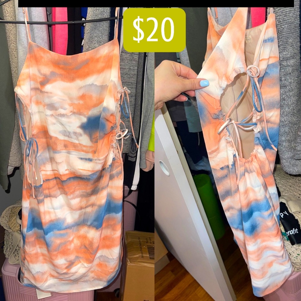 Summer cut out dress